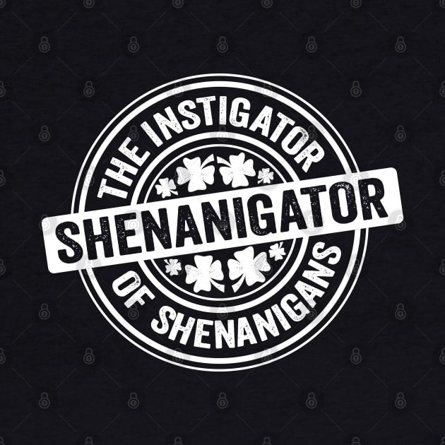 Shenanigator White by DetourShirts